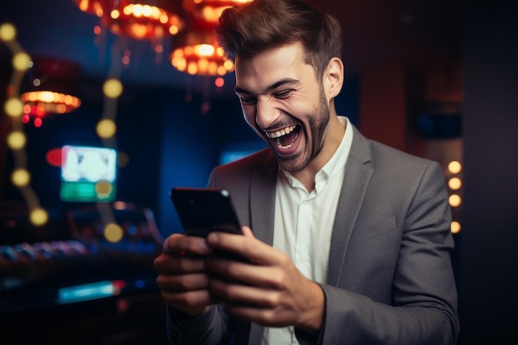 Antarmuka aplikasi mobile viobet88 menampilkan permainan slot, kasino langsung, dan pasar olahraga